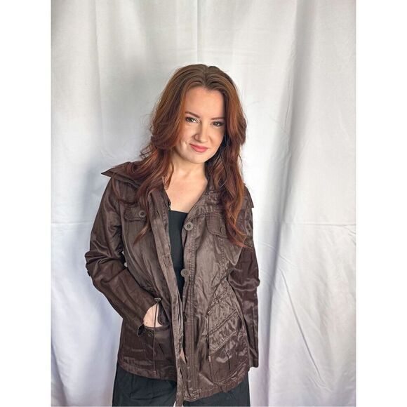 Ruby Red brown lightweight jacket - Picture 7 of 11